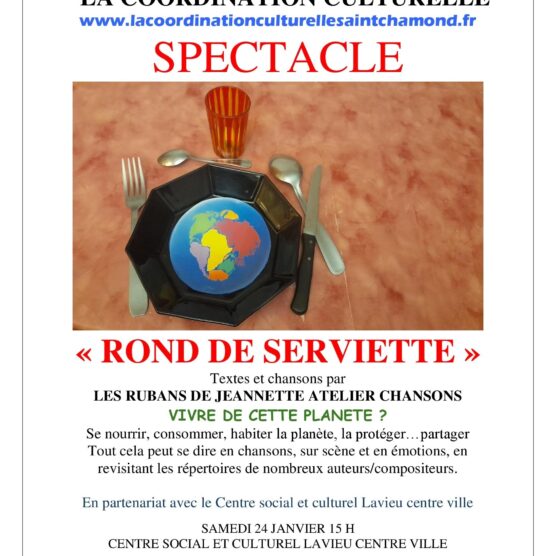 Spectacle - "Rond de serviette"