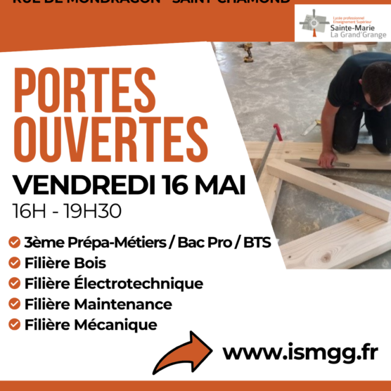 Journée portes ouvertes - Lycée Sainte-Marie la Grand'Grange