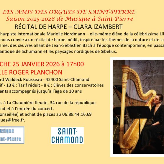 Récital de Harpe - Clara Izambert