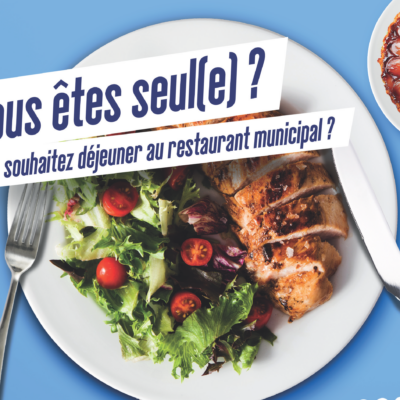 Affiche invitation à manger avec le CCS