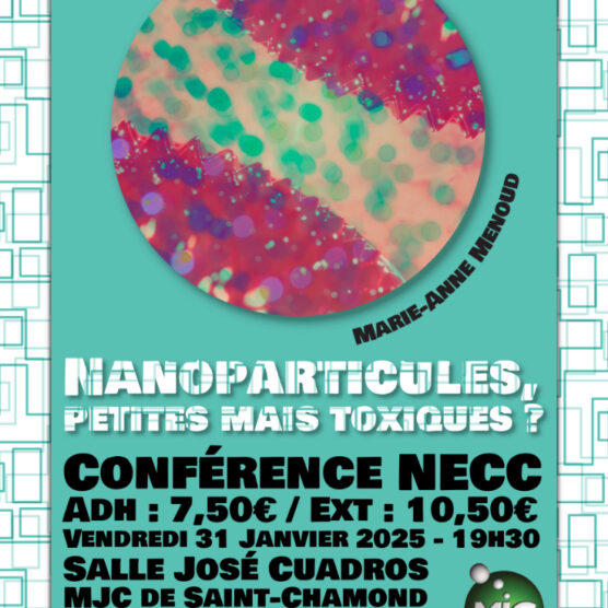 Conférence - Nanoparticules, petites mais toxiques ? (MJC)