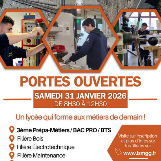 Portes ouvertes - Lycée professionnel Sainte-Marie La Grand'Grange