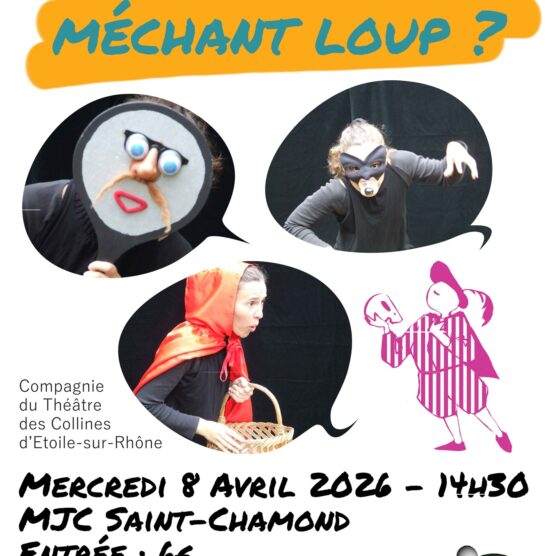 Spectacle jeune public - "Qui a peur du grand méchant loup ?" (MJC)