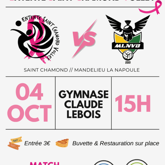 Match de volleyball ESCV