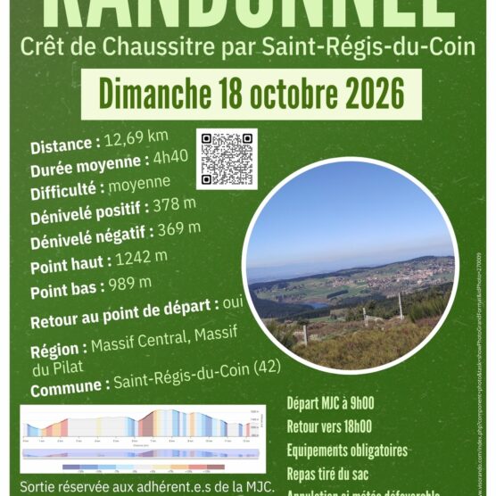 Randonnée - Crêt de Chaussitre par Saint-Régis-du-Coin
