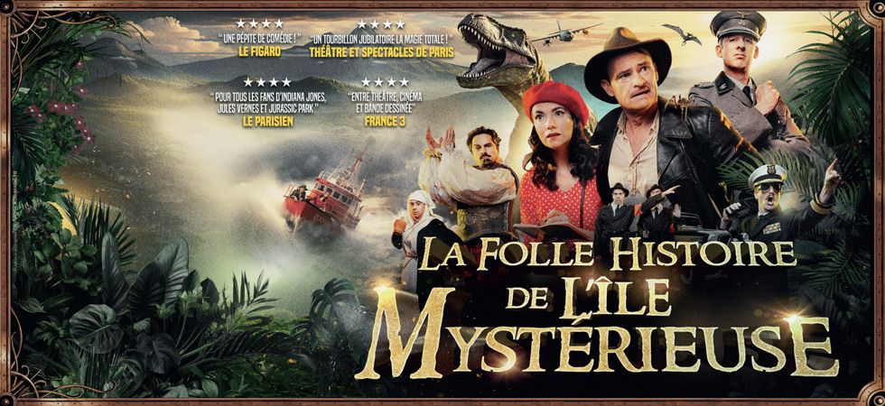La folle histoire de l'île mystérieuse