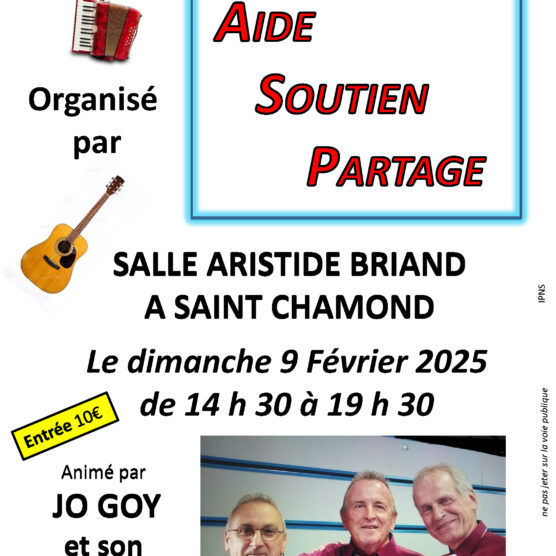 Thé dansant - Aide Soutien Partage